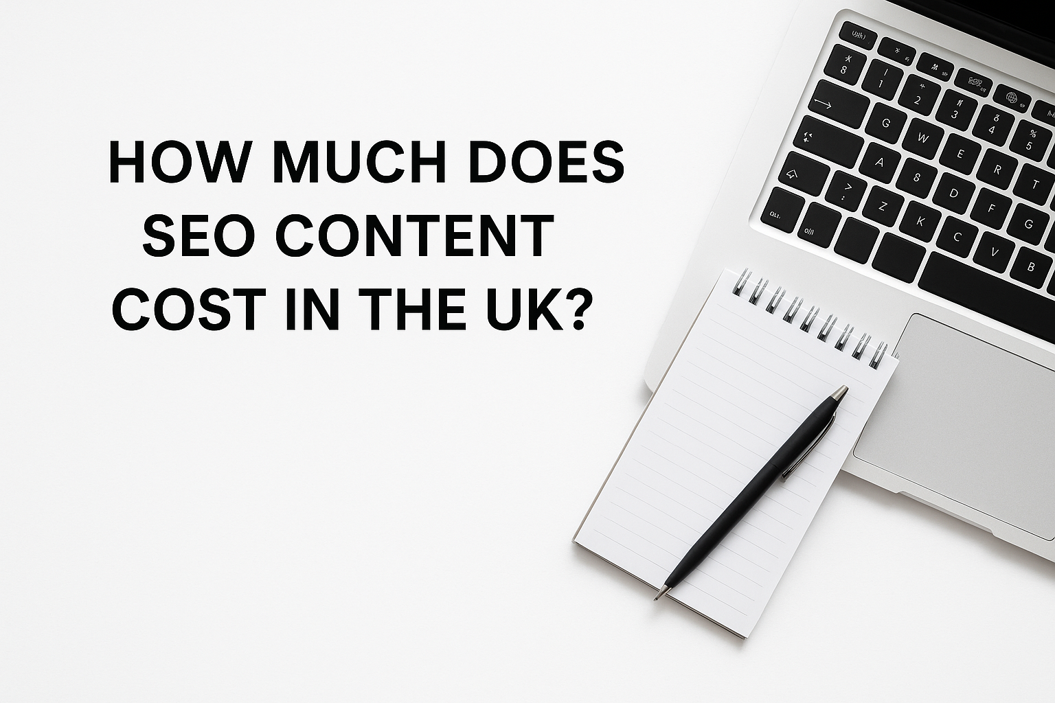 SEO content pricing illustration