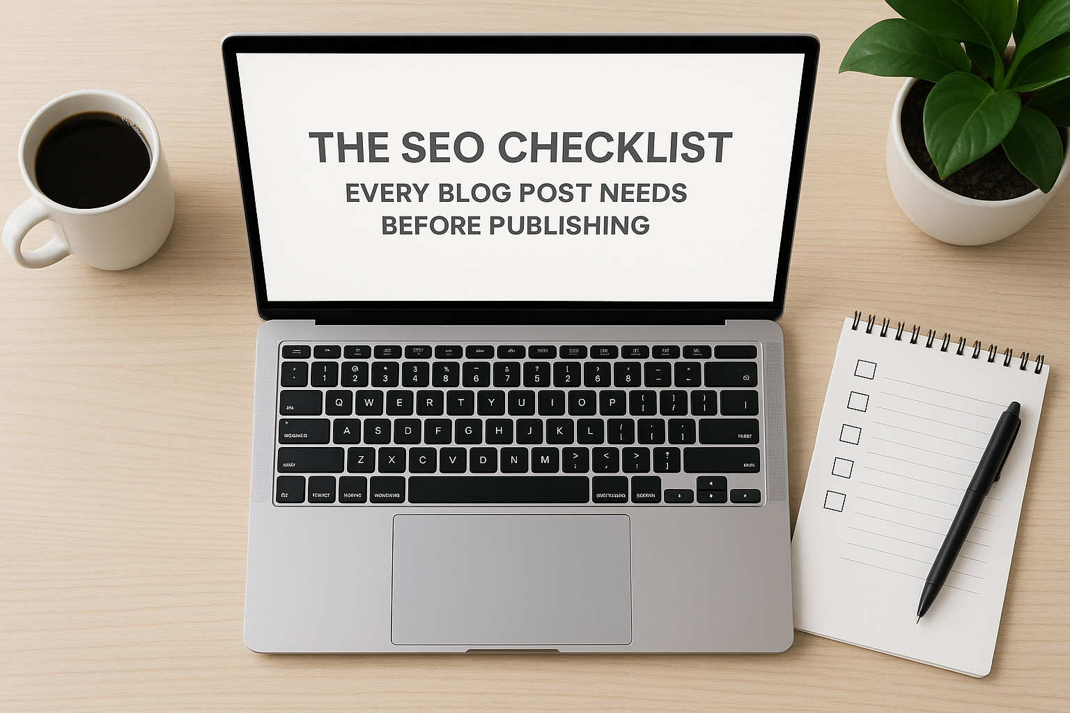 SEO checklist illustration