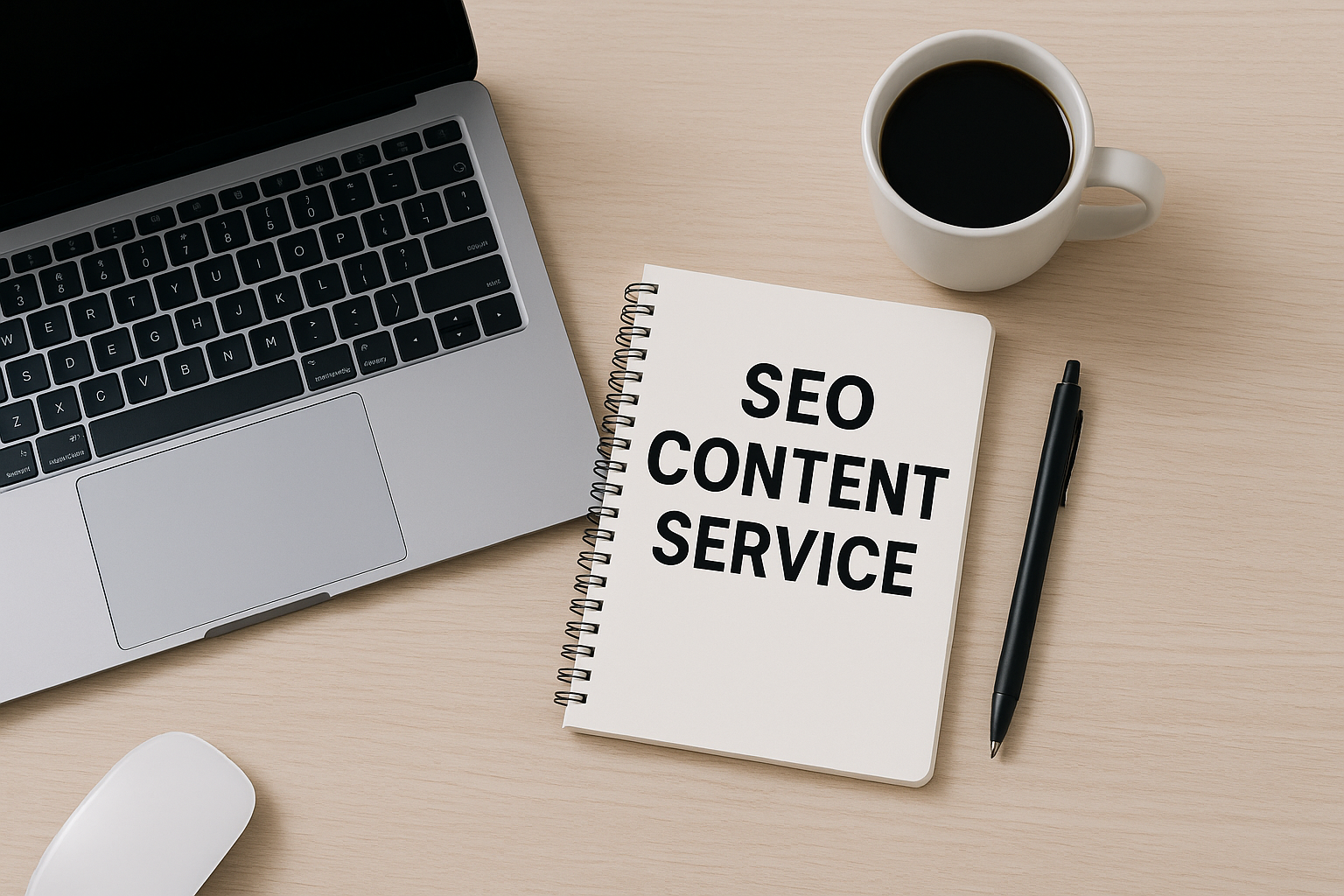 SEO content service illustration